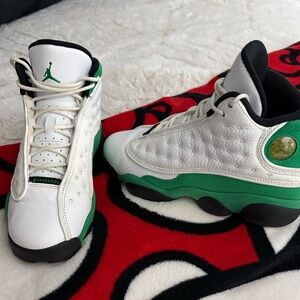 Air Jordan 13 Retro Leather Sneakers